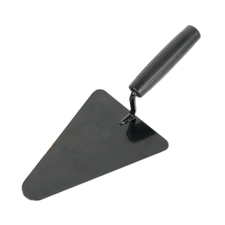 Mansory Tools Triangular Type Trowel Carbon Steel Blade Plastering Trowel 