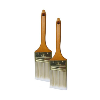 Hand Tools Long Handle Flat Angle Sash Brush Wall Paint Brush for America Market 