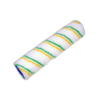 Customizable Roller Sleeves Decorating Painting Tools Double Stripe Pattern Textured Fabric Paint Roller Cover 