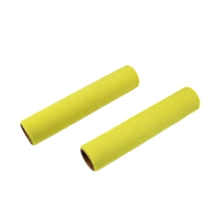 Fashion Decorative Tools Foam Roller Cover Yellow Sponge Fabric Paint Roller Refill 