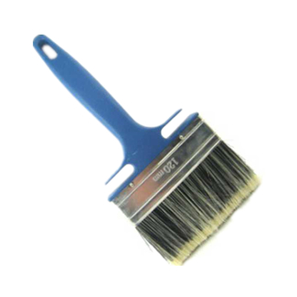 Polished Plastic Handle Pure Boiled Bristle Painting Brush Industrial Brush Cleaning BBQ Tool 