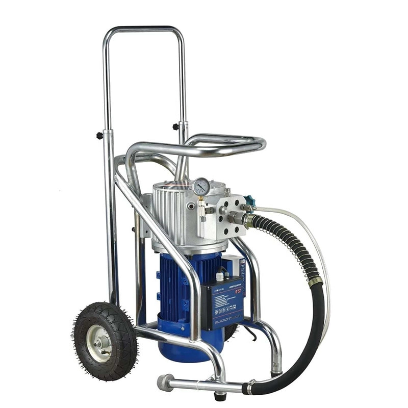 Industrial Wall Coating Spraying Machine Big Flow Airless Paint Sprayer with Electric Diaphragm Pump for Latex Emulsion Paints 