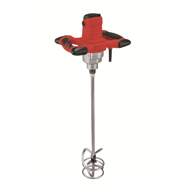 Hand Held Electric Cement Mixer Bidirectional Rotating Paddle Paint Mixing Machine 2050W Speed Regulating for Concretes Grouts 