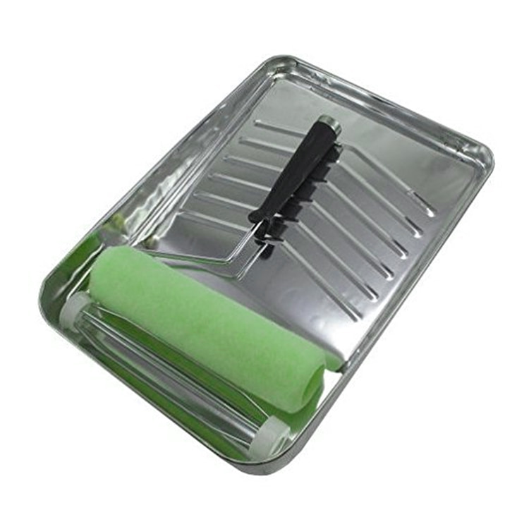 OEM Service Painting Tools Kit Iron Paint Tray with Paint Roller Set 3PC
