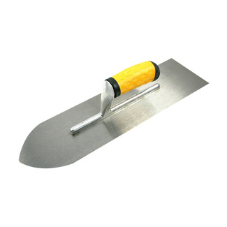 Mirror Polishing Surface Trowel with Soft Comfortable Grip PP TPR Handle 
