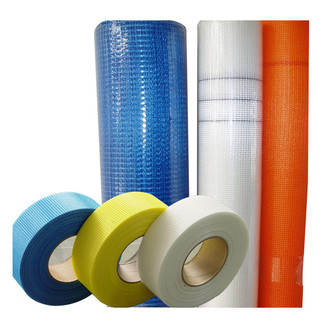 High Temperature Resistant Cement Board Fiberglass Mesh Wall Reinforced Fiberglass Netting Joint Tape For Concrete and Drywall