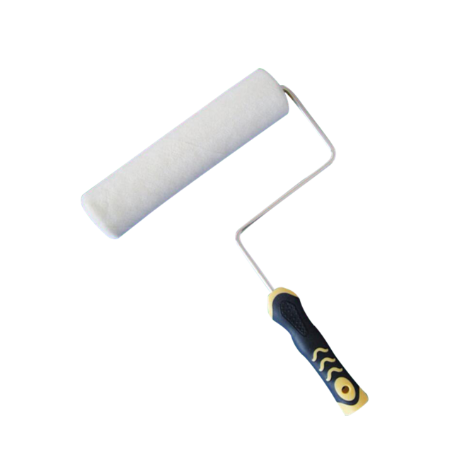 Heavy Duty 9 Inch Paint Roller Brush Frame Applicator With Cover Gripped Handle 