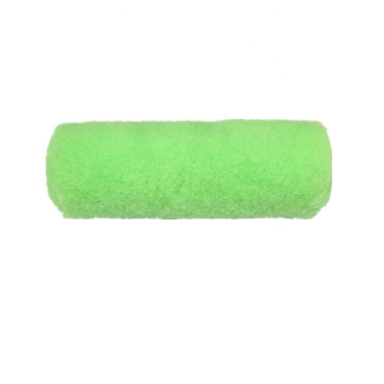 180mm America Style Green Color Polyester Paint Roller Cover 7 Inch High Nap Refills