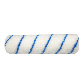 South American Market Refill 9 Inch Acrylic Pool Roller Cover with Blue Stripe