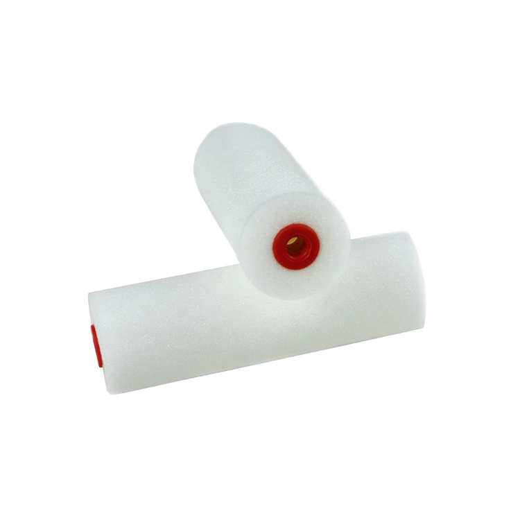 European Style Foam Fabric Roller Sleeve 4 Inch Replacement Texture Paint Roller Cover