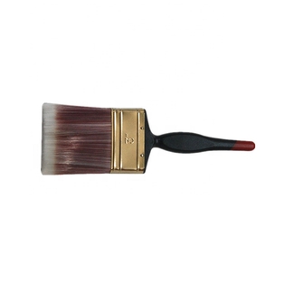 Middle East Popular Style Brush 3 inch Synthetic Fiber Paint Brush with Plastic or Wooden Handle All Sizes