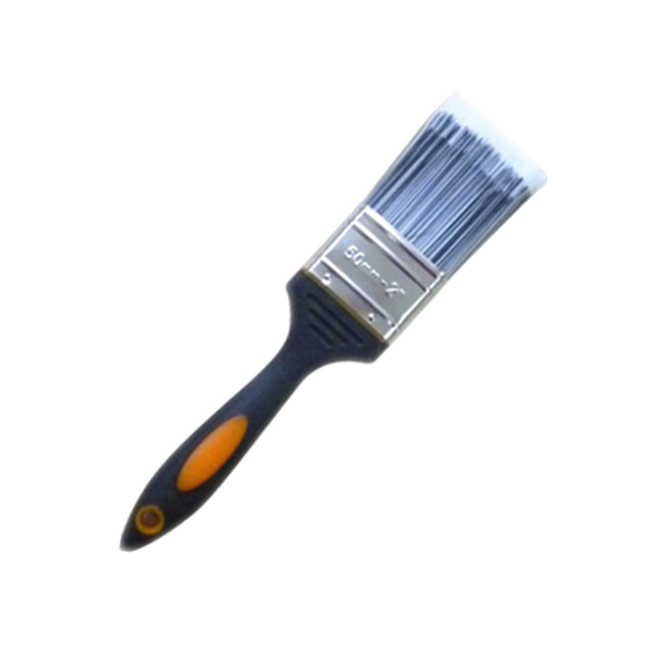 Trim Paintbrushes with Treated Rubber Polyester Filaments Iron Ferrule Paint Brush Set 4 Piece 1
