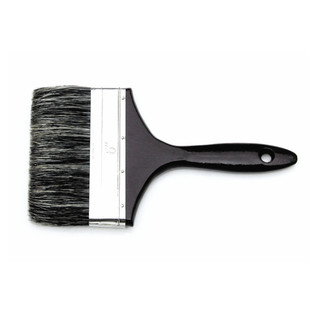 Cleaning Function Paintbrush Conservation Tools Extra Large Size Paint Brush with Black Bristle