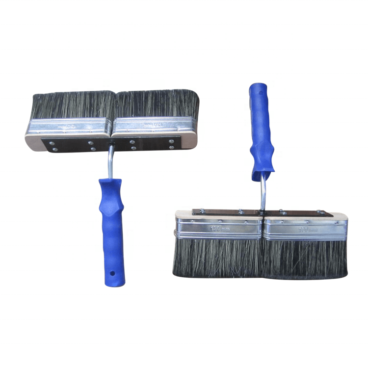 Heavy Duty Double Head Paint Brush Painter's Tools Large Size Synthetic Fiber Ceiling Brush