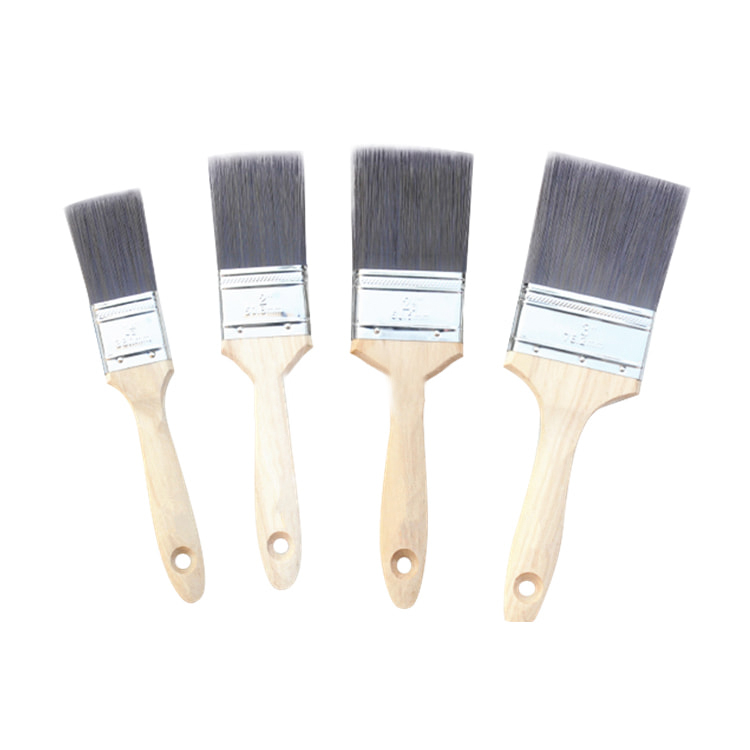 Masonry Brush with Competitive Price Wooden Handle Grey Bristle Paint Brush