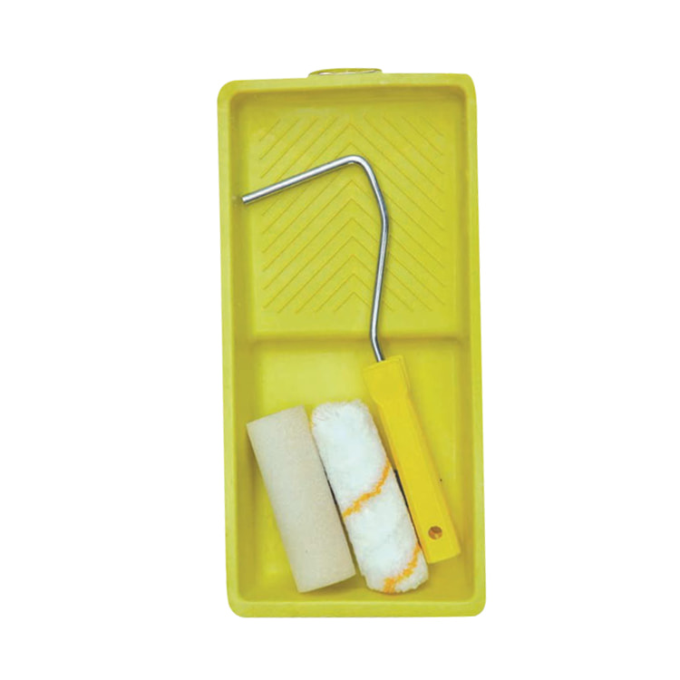 4PC Disposable Paint Roller Set Mini Paint Tray for Promotion