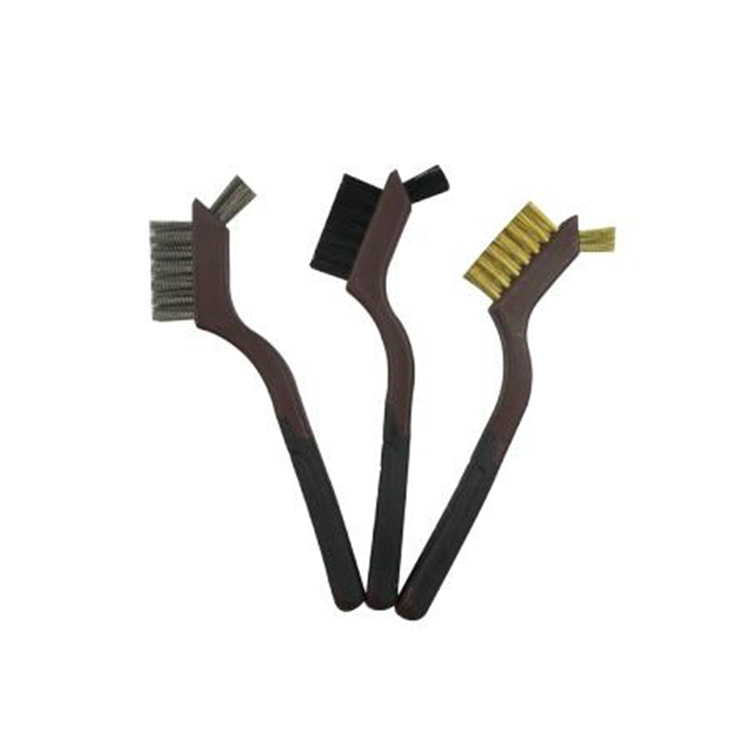 Special Wire Steel Brush 4 Row Brush Soft Handle Grip Wire Brush