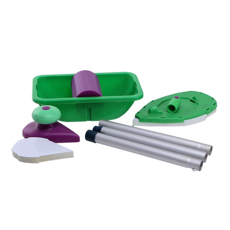Paint Roller Tray Sponge Pads Kits Household Painting Brush Wall Decorative DIY Hand Tools Home Room Ceiling Point n Paint