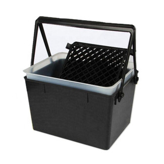 Injection Dual Roll-Off Plastic Bucket Paint Scuttle Painter Tool Paint Tray with Handle