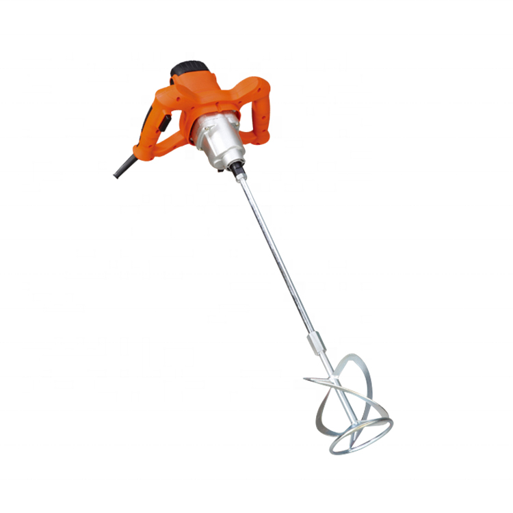 Industrial Grade Mixer Electric Speed Control Handheld Paint Cement Plaster Mortar Coating Putty Powder Mixing Machinery