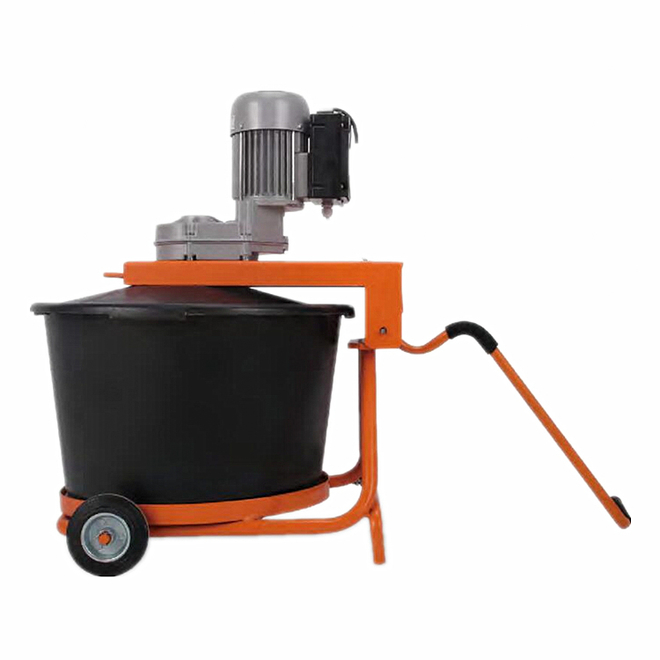 Construction Equipment Used in Small Scale Architecture Electric Mobile Mortar Mixer Concrete Mixer Putty Mixing Machine