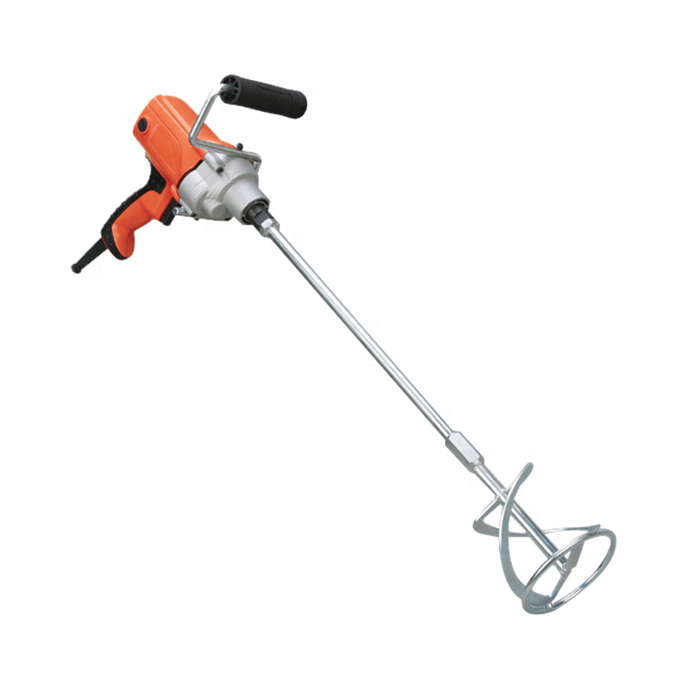 High Speed Automatic Electric Paint Mixer HandHeld Concrete Mixer for Mortars Paint Mud Grout with Quick Fix System Hand Blender