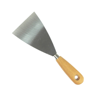 Drywall Tools Palette Scraper Blade Shovel Wooden Handle Flexible Putty Knife Spatula Spackle Knife