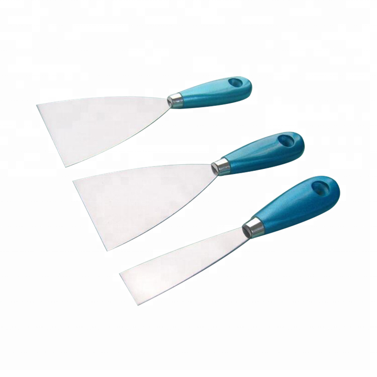 Mirror Polishing Putty Knife Set Wall Plastering Scraper 1 to 6 inch