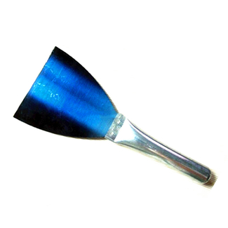 Paint Putty Knife with Blue Finished Blade and Metal Handle Scraper Drywall Tools