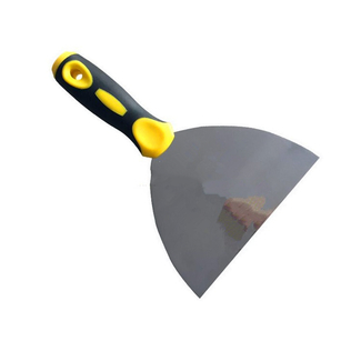 6 Inch Stainless Steel Putty Knife with Soft Grip Handle Drywall Scraper