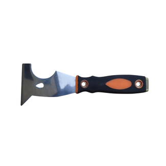 Carbon steel plastic putty knives multi purpose knife with hammer end