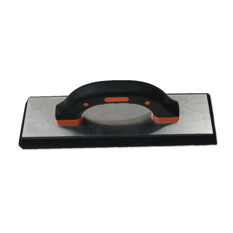 Construction Tools Aluminum Plate Plastering Skimming Trowel Rubber Tile Grout Float Tiling Tool EVA Plastering Trowel