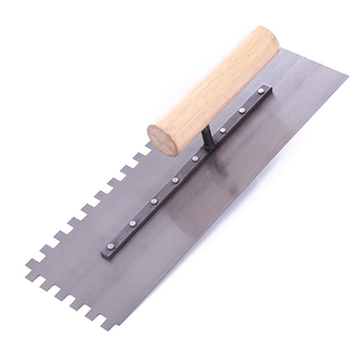 Plastering Sanding Concrete Cement Float Hand Masonry Trowel with Sawtooth