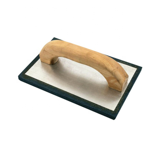 21x14cm Supper Fine Cement Plastering Rubber Sponge Grout Float Tile Hand Trowel Tools Wood Handle Italy Type Trowels