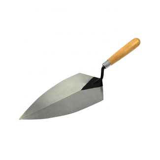 6 Inch Wooden Handle Bricklaying Trowel Forged Brick Trowel Used For Building
