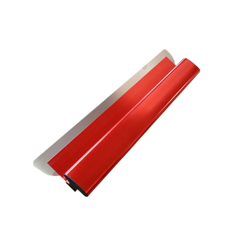 Construction Extruded Aluminum Handle Drywall Skimming Blade Smoothing Tools Premium Stainless Steel Finishing Knife