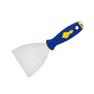 TPR Handle Paint Scraper Knife Stainless Steel Flexible Mirror Polish Blade Drywall Tapping Putty Knife