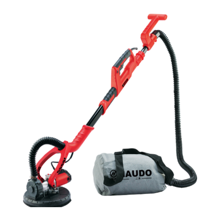 750W Electric Disc Drywall Sander Grinder Polisher Handheld Adjustable Variable Speed Sanding Polishing Machine with Vacuum Bag