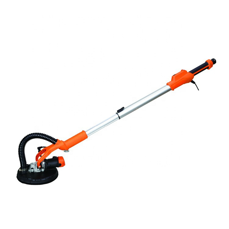 710W Electric Wall Sander Drywall Ceiling Folding Sanding Scratcer 225mm Wall Grinding Machine with LED Lights