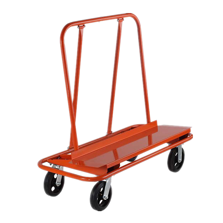 Drywall Cart Dolly Handling Sheetrock Sheet Panel Service Plywood Board Trolley Professional 2000LBS Newly Moved Wooden Truck