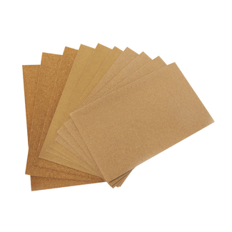 10pcs Sanding Paper Waterproof Abrasives Sandpaper Sheets 60 Grit