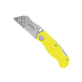 Premium Grade Retractable Snap Off 18mm Blades Retractable Safety Cutter Knife Folding Blade Utility Knife