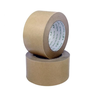 General Purpose Kraft Packaging Tape Adhesive Kraft Paper Masking Paper Roll for Car Paint