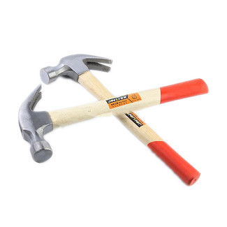 Carbon Steel Claw Hammer With Wood Handle