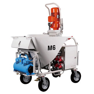 Construction Tools Gypsum Plastering Sprayer Automatic Putty Spraying Machine Wall Cement Mortar Grouting Equipment