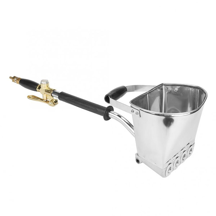 Air Tools Stucco Shovel 4-5L Cement Spray Gun Mortar Sprayer Plaster Hopper Gun Wall Render Sprayer Hopper Ladle