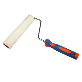 Heavy Dutty 9 inch Paint Roller Brush Mohair Fabric TPR Handle for Wall Repair Painting Door and Plaster