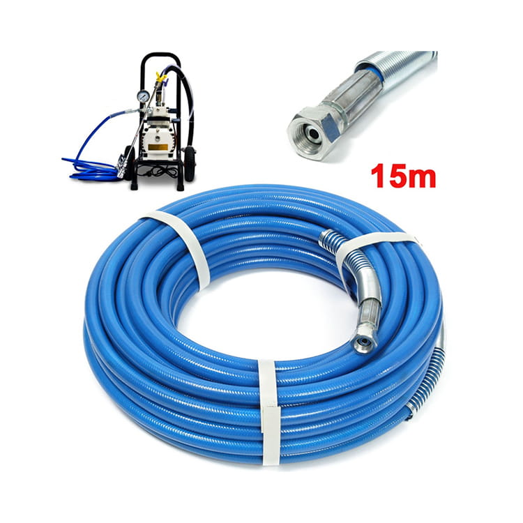 High Pressure Pipe 10m/13m/15m 5000psi Airless Paint Hose 50' x 1/4