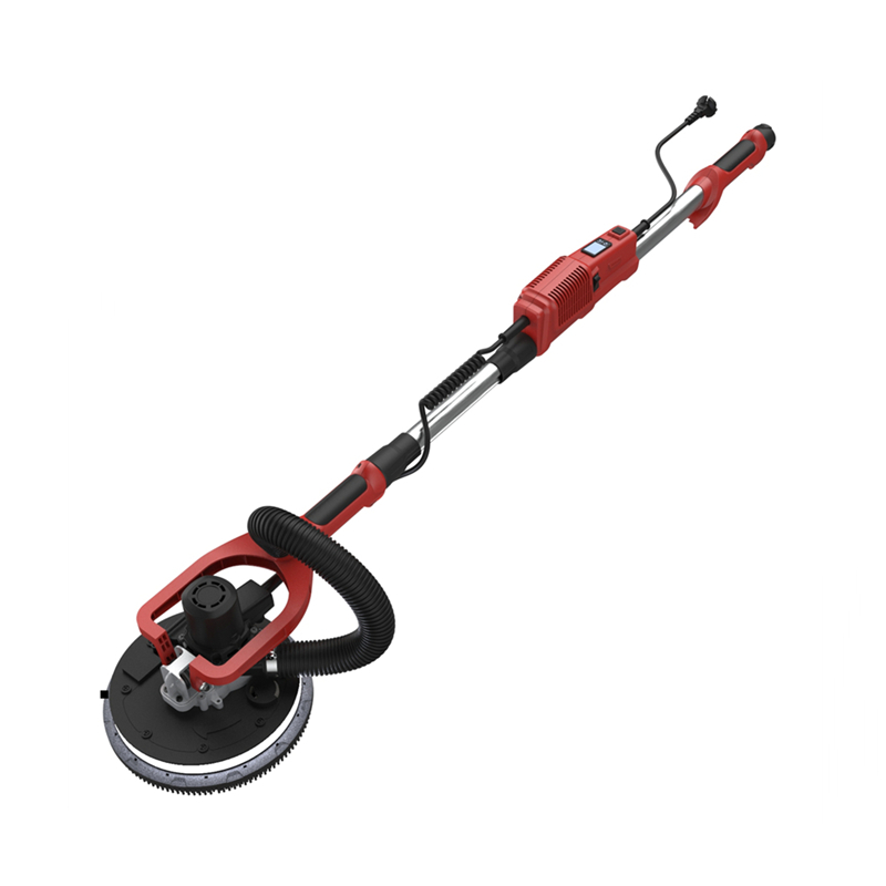Brushless Drywall Sander with Vacuum Dust-free Attachment Telescope Handle Self Suction Long Arm Wall Grinding Machine