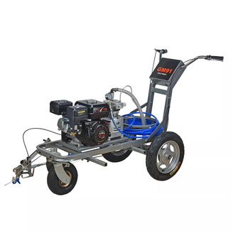 Hand Push Spray Road Marking Machine Cold Spraying Road Line Markers Paint Line Striper Drawing Equipment